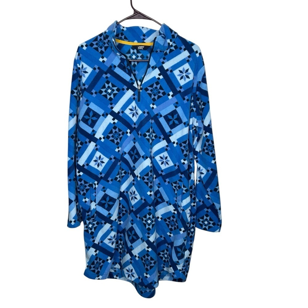 Lands' End women’s fleece nightgown size XLP